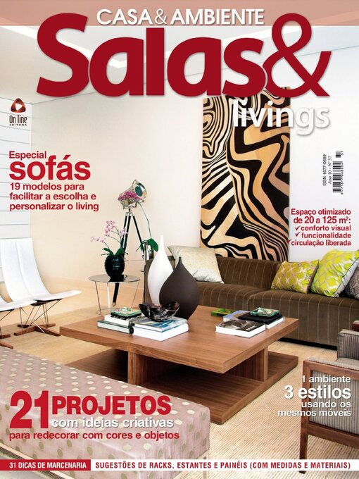 Title details for Salas & Livings by Online Editora - Available